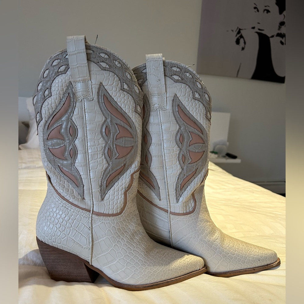 Steve Madden western cowboy Boots🤠